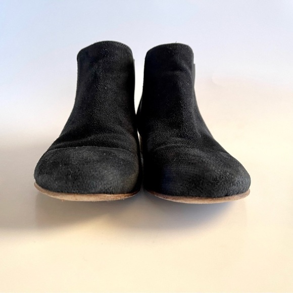 M. Gemi Chelsea Boot Deserto Suede Ankle Flat Classic Minimalist Italy Black 7 - Picture 5 of 10